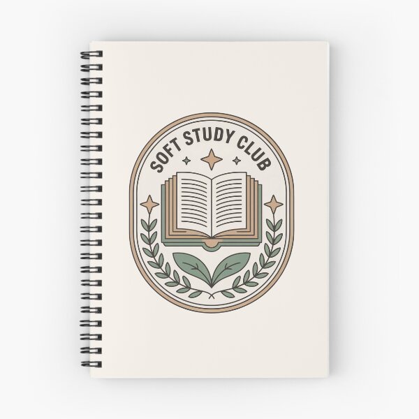 Item preview,  Bookish Study Crest Aesthetic Badge  designed and sold by TrendMorphic.