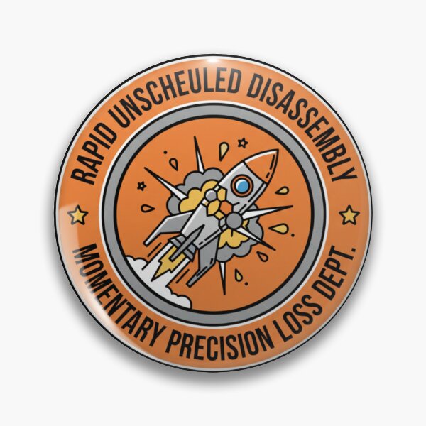 Item preview, Rapid Unscheduled Disassembly Momentary Precision Loss designed and sold by octozap.