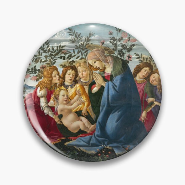 Item preview, Madonna Adoring Child with Angels designed and sold by artofuniverse.