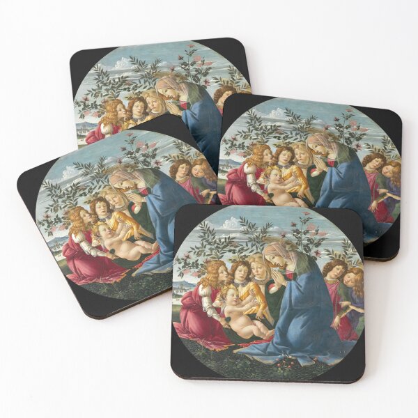 Item preview, Madonna Adoring Child with Angels designed and sold by artofuniverse.