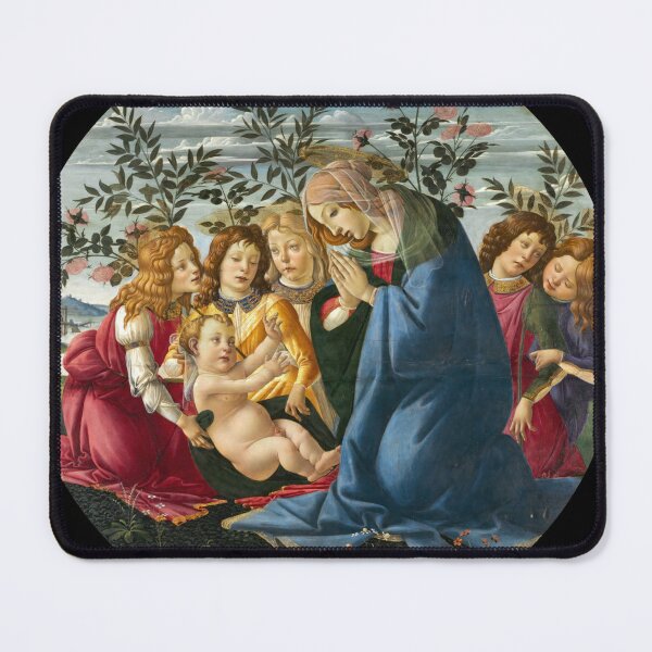 Item preview, Madonna Adoring Child with Angels designed and sold by artofuniverse.