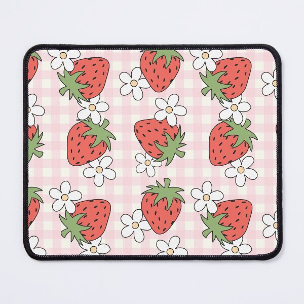Item preview, Aesthetic Strawberry Flower Print – Vintage Botanical Summer Design designed and sold by FormCo.