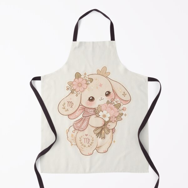 Item preview, Virgo Floral – Cute Pastel Zodiac Creature Sticker designed and sold by Cerys-GS.