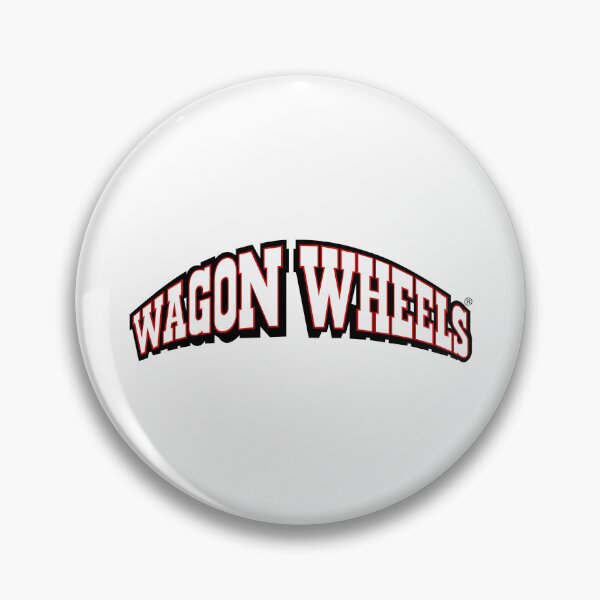 Item preview, Wagon Wheels Vintage Red Bold Curved Typography Vector Logo designed and sold by qigajar.