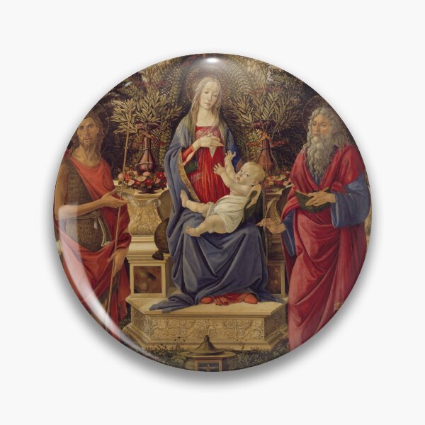 Item preview, Madonna Enthroned With Saints and Child designed and sold by artofuniverse.