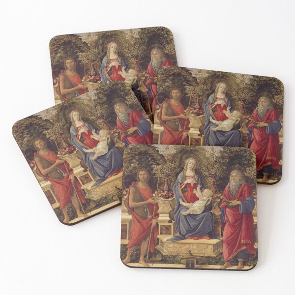 Item preview, Madonna Enthroned With Saints and Child designed and sold by artofuniverse.