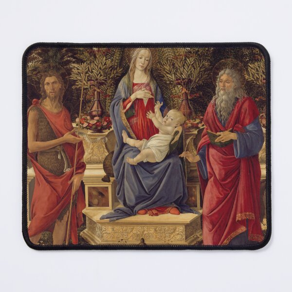 Item preview, Madonna Enthroned With Saints and Child designed and sold by artofuniverse.