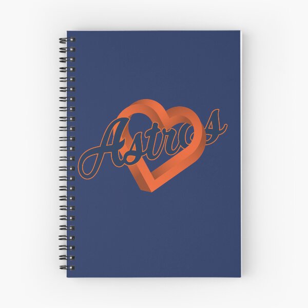 Item preview, Vintage Astros Script Heart Orange 3D Baseball Team Spirit designed and sold by RockTheFeal.
