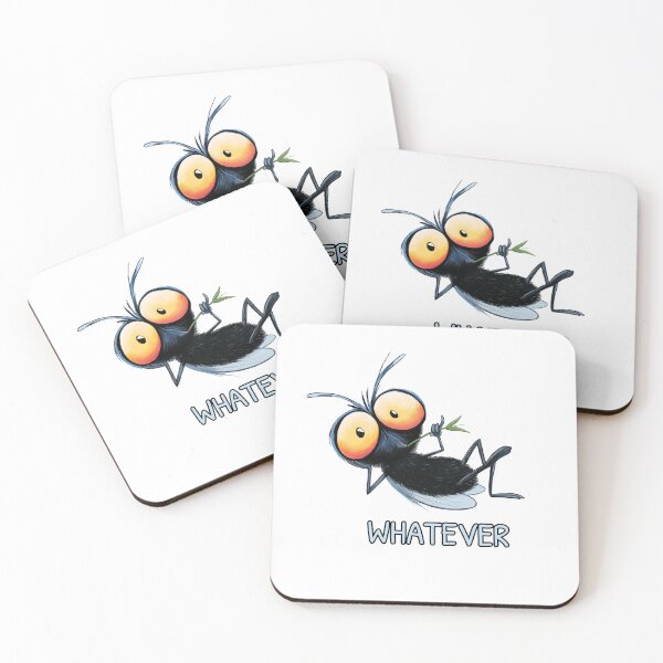 Item preview, Whatever Fly Funny | Unbothered Mood Cartoon Fly Gift designed and sold by FMproject.