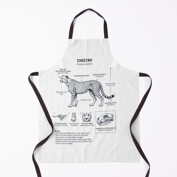 Item preview, Cheetah Scientific Anatomy Biology Animal Lover designed and sold by dian-rody-crest.