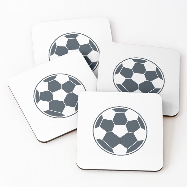 Item preview, Minimalist Charcoal Soccer Ball Shape Football Sports Graphic designed and sold by pattern-archive.