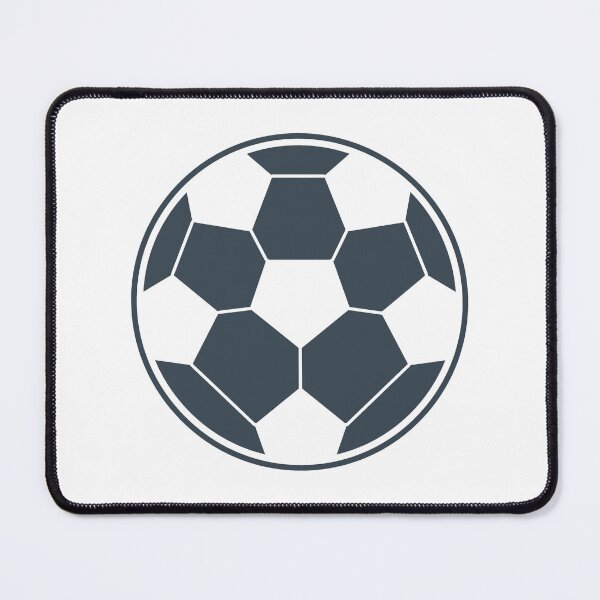 Item preview, Minimalist Charcoal Soccer Ball Shape Football Sports Graphic designed and sold by pattern-archive.