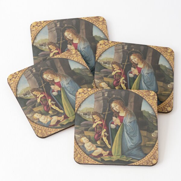 Item preview, Madonna Adoring the Child with Saint John designed and sold by artofuniverse.