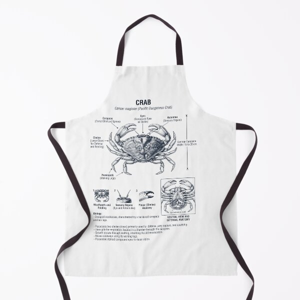 Item preview, Crab Scientific Anatomy Biology Animal Lover designed and sold by dian-rody-crest.
