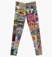 Grateful Dead Album Covers Leggings
