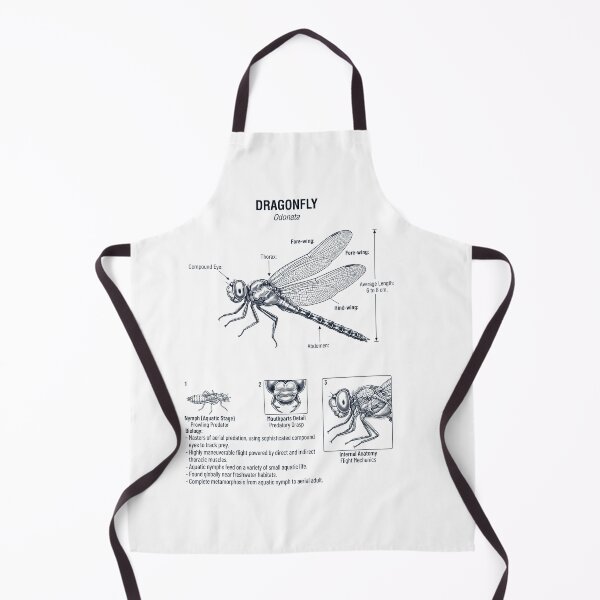 Item preview, Dragon Fly Scientific Anatomy Biology Animal Lover designed and sold by dian-rody-crest.