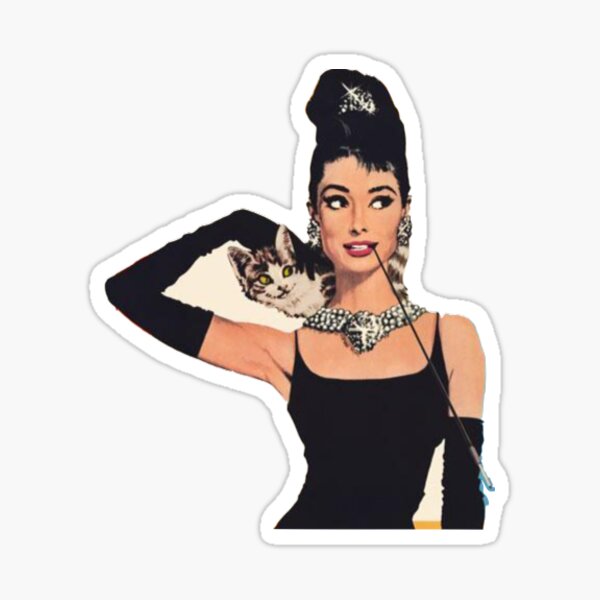 Audrey Hepburn Sticker