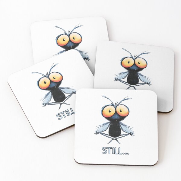 Item preview, Funny Meditating Fly Still  Mindfulness Insect Yoga Gift  designed and sold by FMproject.
