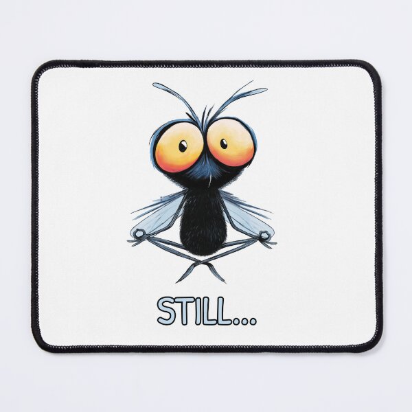 Item preview, Funny Meditating Fly Still Mindfulness Insect Yoga Gift designed and sold by FMproject.