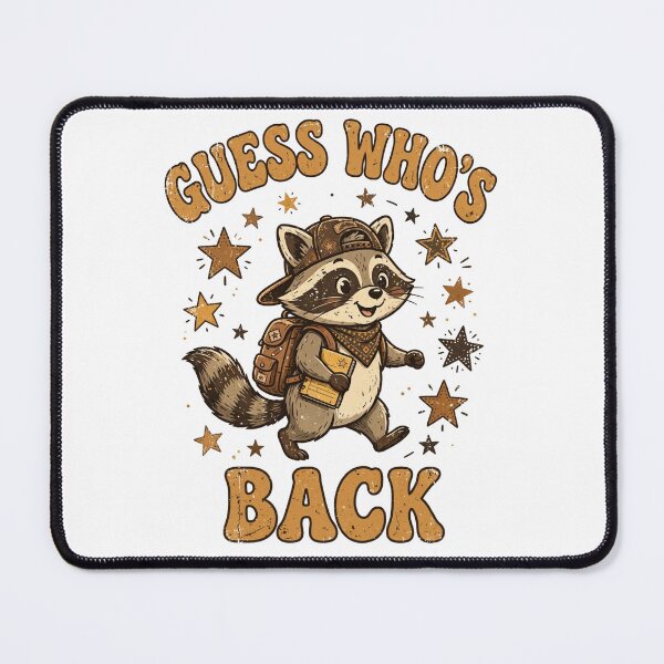 Item preview, Guess Who's Back Funny Raccoon Back To School Boy First Day Shirt designed and sold by Yellowriversss.