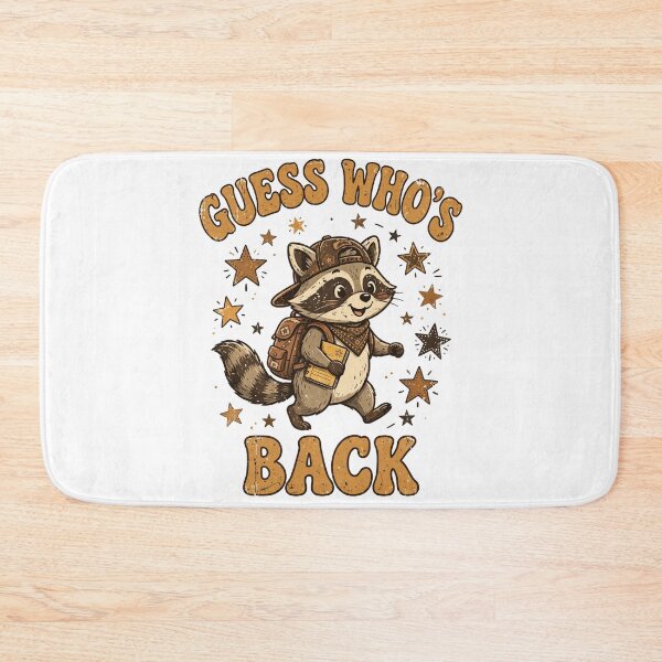Item preview, Guess Who's Back Funny Raccoon Back To School Boy First Day Shirt designed and sold by Yellowriversss.