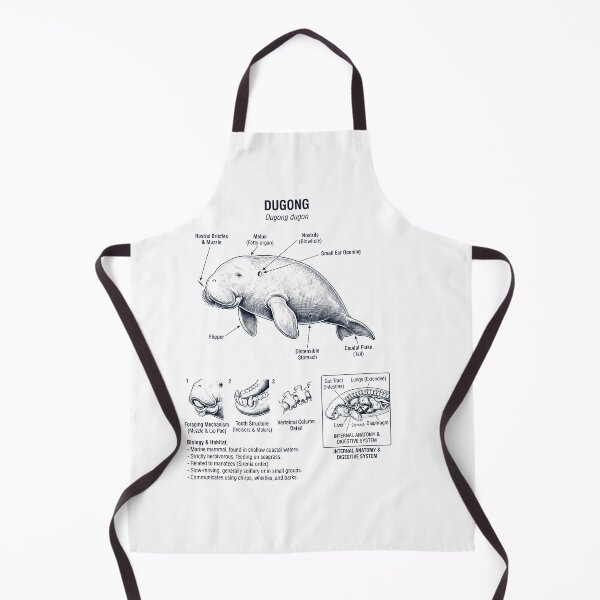 Item preview, Dugong Scientific Anatomy Biology Animal Lover designed and sold by dian-rody-crest.