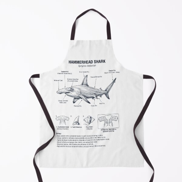 Item preview, Hammerhead Shark Scientific Anatomy Biology Animal Lover designed and sold by dian-rody-crest.