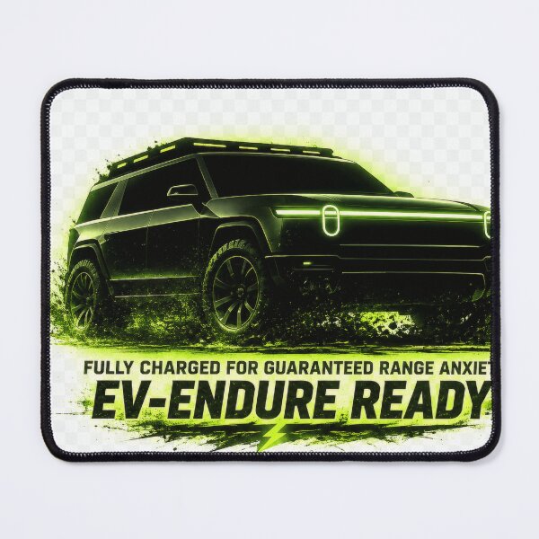 Item preview, Electric Offroad Silhouette Motivational Quote designed and sold by ChargedShapes.