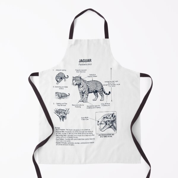 Item preview, Jaguar Scientific Anatomy Biology Animal Lover designed and sold by dian-rody-crest.
