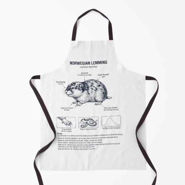 Item preview, Lemming Scientific Anatomy Biology Animal Lover designed and sold by dian-rody-crest.