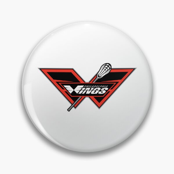 Item preview, Philadelphia Wings Lacrosse Team Red and Black Winged Logo designed and sold by qigajar.
