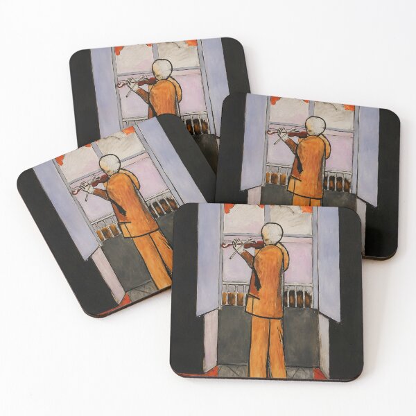 Item preview, The Violinist at the Window by Henri Matisse designed and sold by Erlin Rudho.