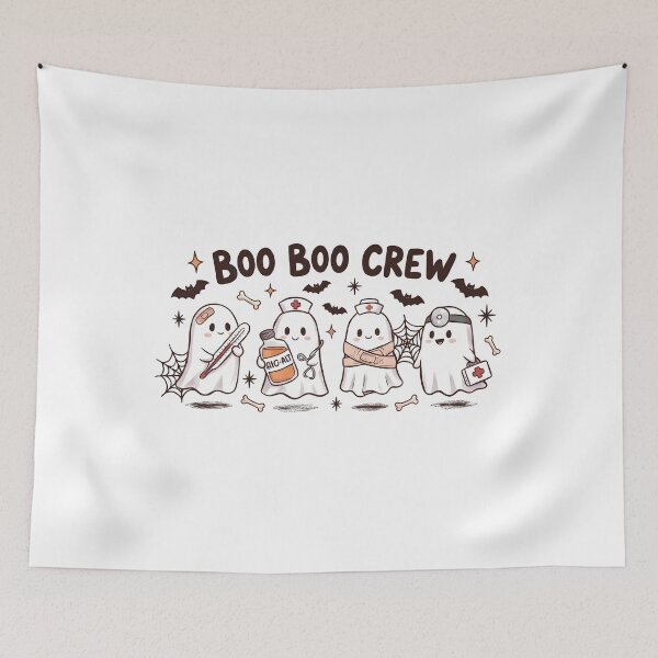 Item preview, Boo Boo Crew Halloween Shirt, Cute Nurse Ghost Graphic Tee, Funny Medical Halloween Shirt, Healthcare Worker Gift, Comfort Colors designed and sold by fimacurtuse.