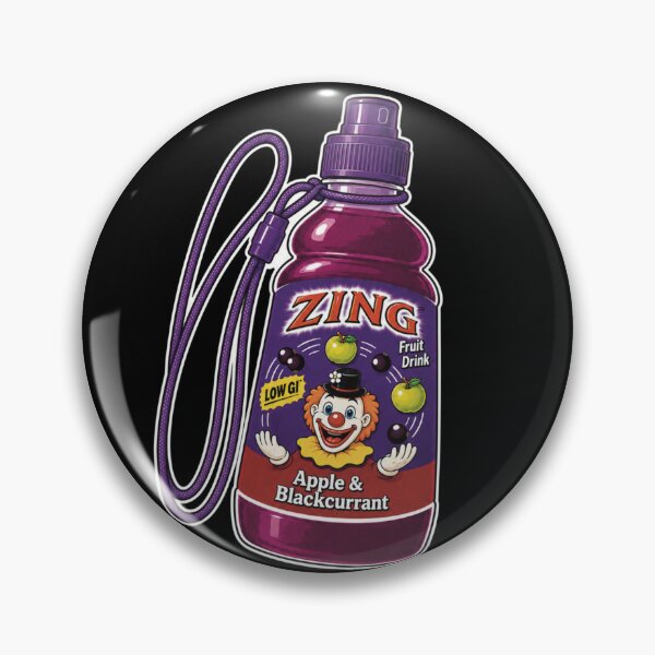 Item preview, Zing drink | Apple and Blackcurrant juice  designed and sold by CrazyAlpaca101.