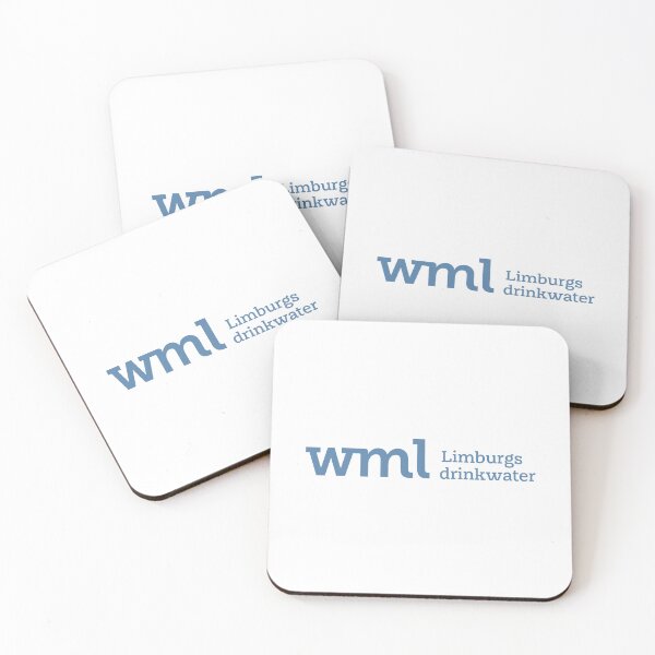 Item preview, WML Limburgs Drinkwater Blue Minimalist Water Utility Corporate Logo designed and sold by qigajar.