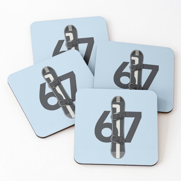 Item preview, 67 snowboarding - six seven meme designed and sold by DIGOR shop.
