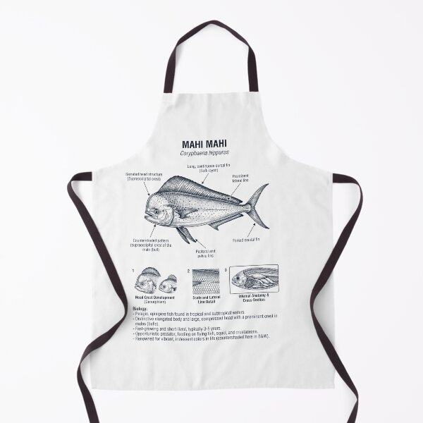 Item preview, Mahi Mahi Scientific Anatomy Biology Animal Lover designed and sold by dian-rody-crest.