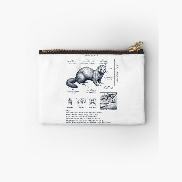 Item preview, Mink Scientific Anatomy Biology Animal Lover designed and sold by dian-rody-crest.