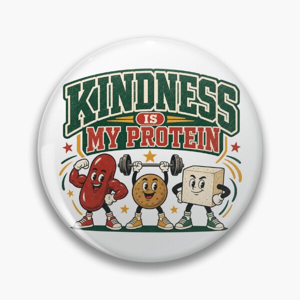 Item preview, Kindness is my protein designed and sold by Peace And Yogi.