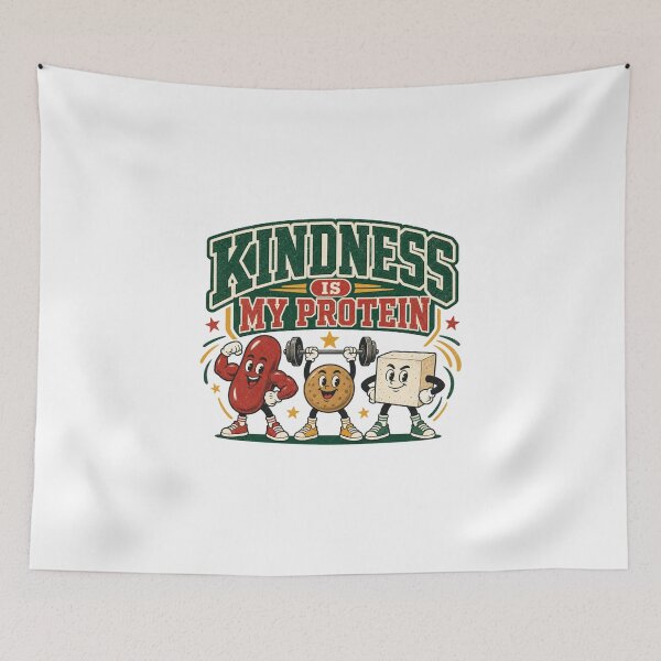 Item preview, Kindness is my protein designed and sold by Peace And Yogi.