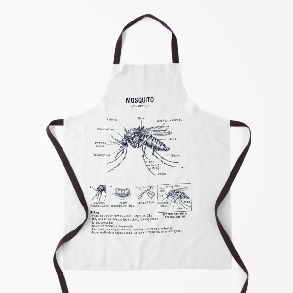 Item preview, Mosquito Scientific Anatomy Biology Animal Lover designed and sold by dian-rody-crest.