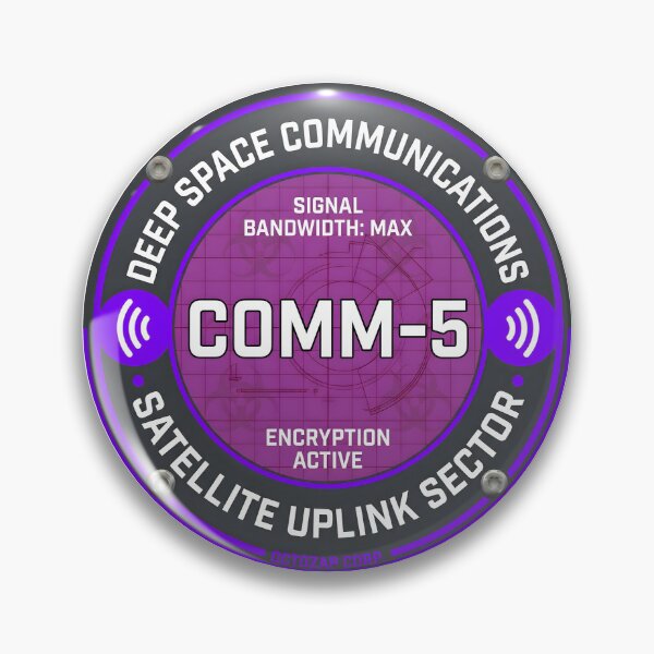 Item preview, Octozap Deep Space Communications COMM-5 Decal designed and sold by octozap.
