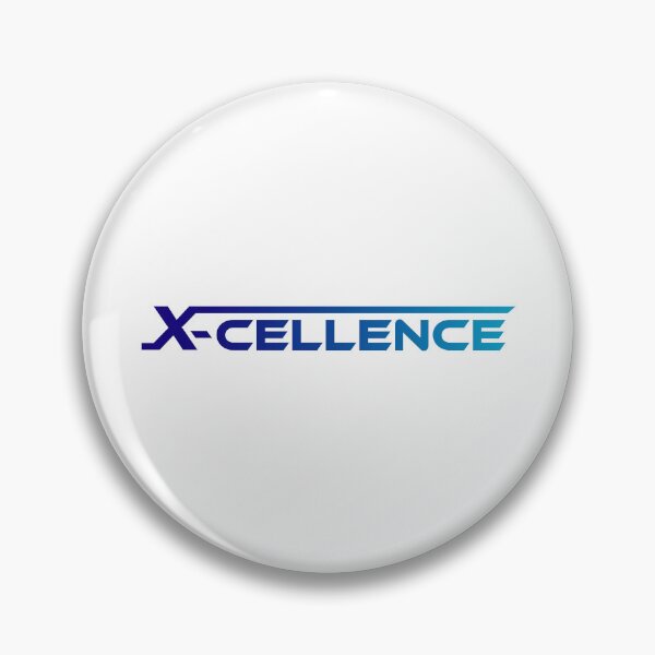Item preview, X-Cellence Blue Gradient Modern Tech Typography Logo designed and sold by qigajar.