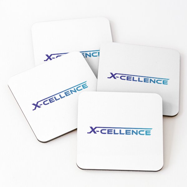 Item preview, X-Cellence Blue Gradient Modern Tech Typography Logo designed and sold by qigajar.