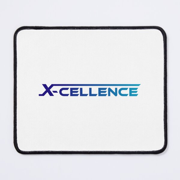 Item preview, X-Cellence Blue Gradient Modern Tech Typography Logo designed and sold by qigajar.