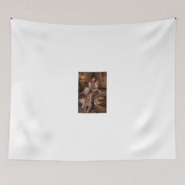 Item preview, Woman in Egyptian attire with chocolate chip cooki designed and sold by CathryneDelamort.