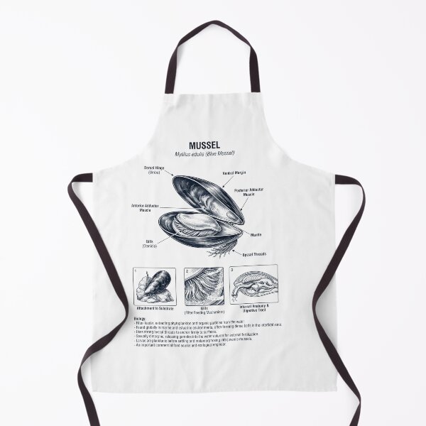 Item preview, Mussel Scientific Anatomy Biology Animal Lover designed and sold by dian-rody-crest.