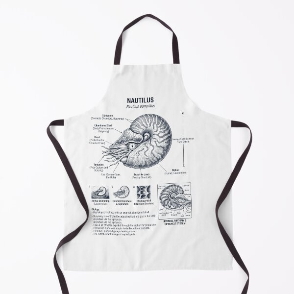 Item preview, Nautilus Scientific Anatomy Biology Animal Lover designed and sold by dian-rody-crest.