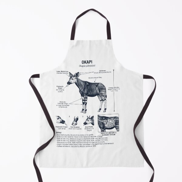 Item preview, Okapi Scientific Anatomy Biology Animal Lover designed and sold by dian-rody-crest.