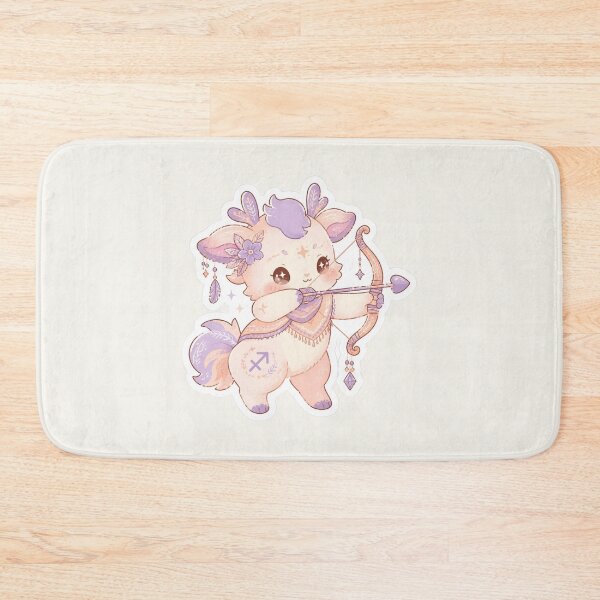 Item preview, Sagittarius Archer – Cute Pastel Zodiac Creature Sticker designed and sold by Cerys-GS.